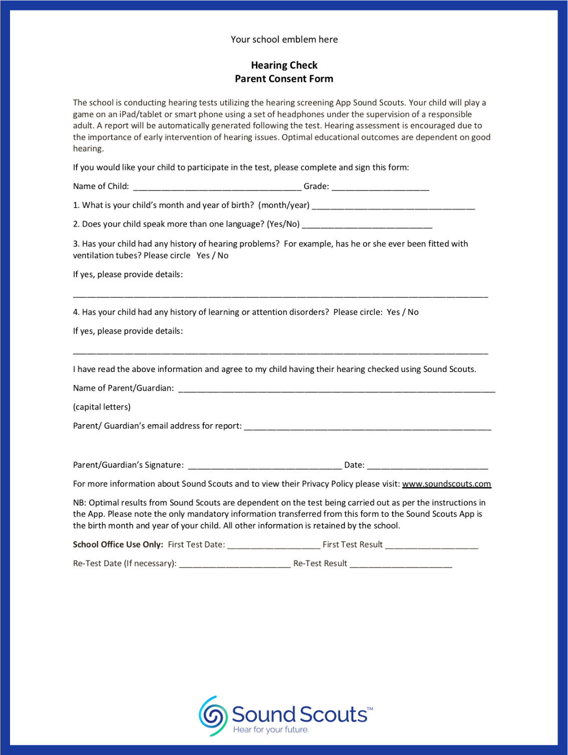 Parent Permission Note Thumbnail